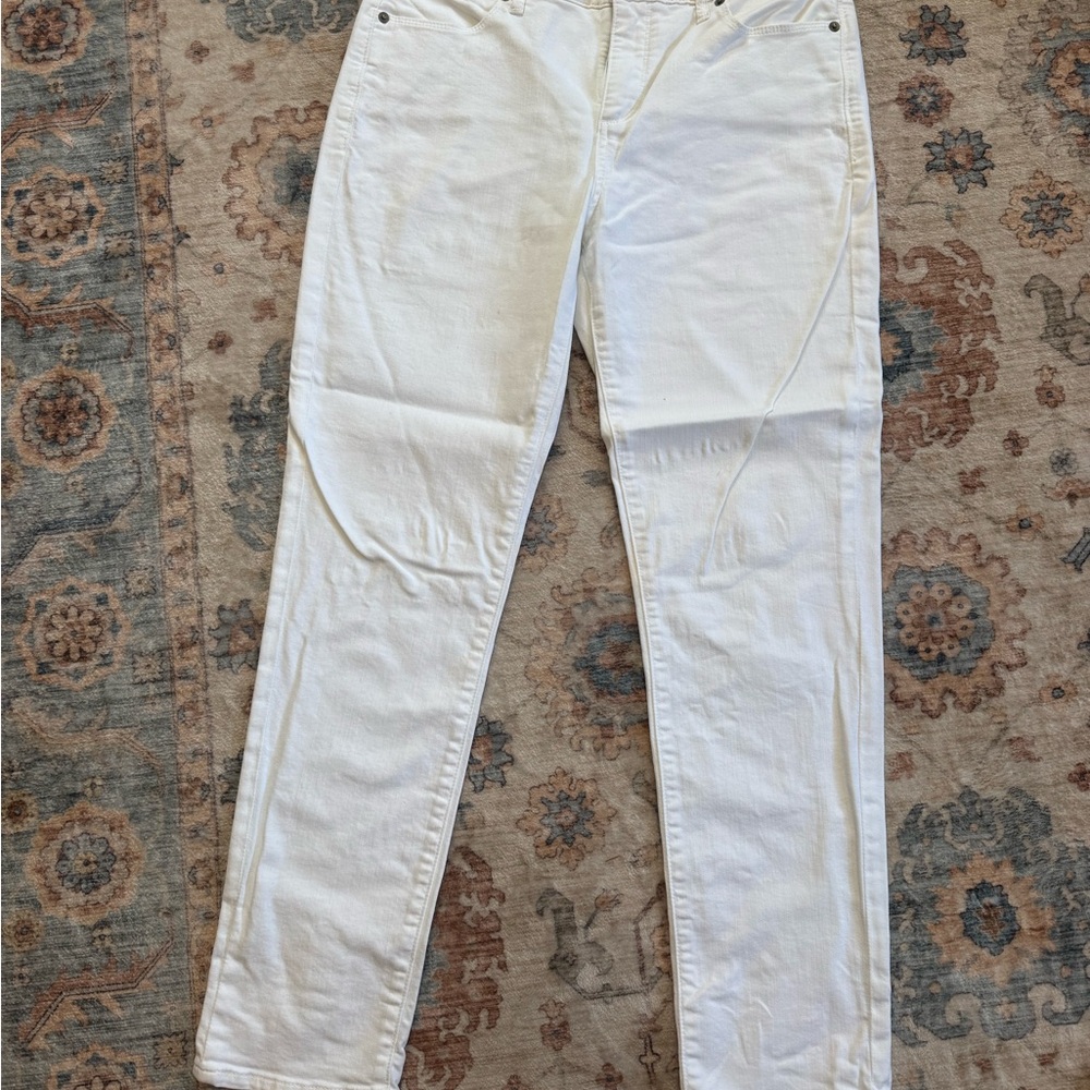 White Denim Jeans